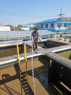 ไฟล์แนบ กปภ.สาขากาญจนบุรี ทำกิจกรรมล้างถังตกตะกอน โรงกรองน้ำขนาด 160 ลบ.ม./ชม. สถานีผลิตน้ำแม่ข่ายกาญจนบุรี