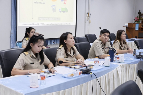 ไฟล์แนบ คณะกรรมการจัดการด้านสิ่งแวดล้อมสำนักงาน และความยั่งยืนฯ กปภ.ข.3 จัดประชุม Kick off โครงการสำนักงานสีเขียว (Green Office)