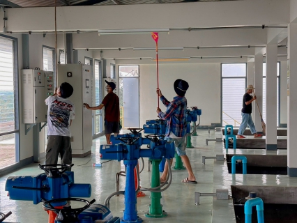 ไฟล์แนบ จัดกิจกรรม Big Cleaning Day  ภายใต้โครงการ ๕ สถานีผลิตน้ำท่าตะเกียบ