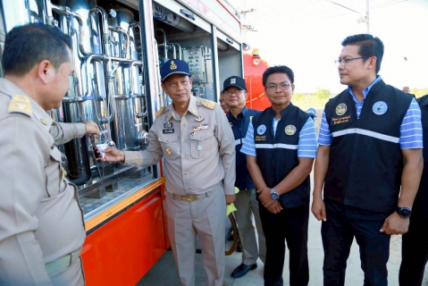 ไฟล์แนบ ผู้ว่าราชการจังหวัดประจวบคีรีขันธ์ ลงพื้นที่เพื่อติดตามการปรับแผนการผลิตน้ำประปา เพื่อให้เพียงพอต่อความต้องการของประชาชนในช่วงฤดูแล้ง ที่สถานีผลิตน้ำบ่อนอก การประปาส่วนภูมิภาคสาขาประจวบคีรีขันธ์