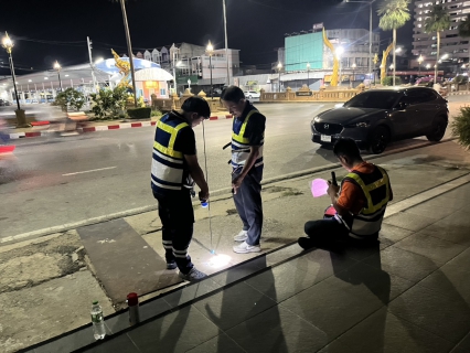 ไฟล์แนบ กปภ.สาขามหาสารคาม ทำการเดินสำรวจท่อรั่ว Active Leakage Control พื้นที่ DMA06 ต.ตลาด อ.เมือง จ.มหาสารคาม 