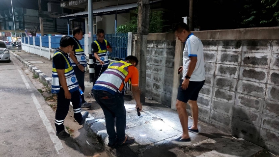 ไฟล์แนบ กปภ.สาขามหาสารคาม ทำการเดินสำรวจท่อรั่ว Active Leakage Control พื้นที่ DMA06 ต.ตลาด อ.เมือง จ.มหาสารคาม 