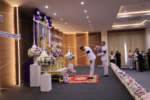 ไฟล์แนบ การประปาส่วนภูมิภาคสาขาประจวบคีรีขันธ์ ร่วมพิธีทำบุญตักบาตรถวายพระราชกุศล ถวายพระพรชัยมงคล เนื่องในวันคล้ายวันพระราชสมภพ สมเด็จพระกนิษฐาธิราชเจ้า กรมสมเด็จพระเทพรัตนราชสุดาฯ สยามบรมราชกุมารี และวันอนุรักษ์มรดกไทย ประจำปี 2569