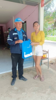 ไฟล์แนบ การประปาส่วนภูมิภาคสาขาปากน้ำประแสร์ ดำเนินกิจกรรมโครงการเติมใจให้กัน