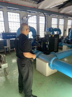 ไฟล์แนบ กปภ.สาขากาญจนบุรี ตรวจสอบ ดูแลและเฝ้าระวังระบบผลิต-จ่ายน้ำประปา ตามมาตรการเตรียมความพร้อมในการดูแลและให้บริการประชาชนช่วงเทศกาลสงกรานต์