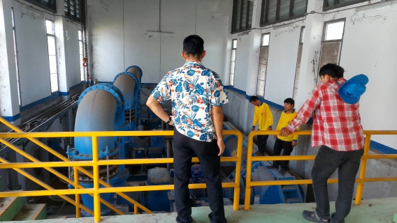 ไฟล์แนบ กปภ.สาขามหาสารคาม ตรวจสอบความพร้อมของสถานีสูบน้ำแรงต่ำแก่งเลิงจาน (แหล่งน้ำสำรอง) ต.แก่งเลิงจาน อ.เมือง จ.มหาสารคาม