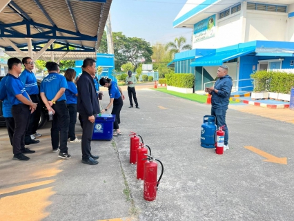 ไฟล์แนบ การประปาส่วนภูมิภาคสาขากบินทร์บุรี จัดฝึกอบรมดับเพลิงขั้นต้นและซ้อมแผนอพยพหนีไฟ ประจำปี 2569 