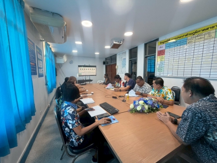 ไฟล์แนบ นายปกรณ์ บัวทอง ผจก.กปภ.สาขาปากท่อ พร้อมด้วย หัวหน้างาน พนักงานและลูกจ้างในสังกัด จัดกิจกรรม Morning Talk ประจำเดือน เมษายน 2569