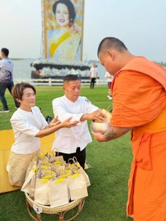 ไฟล์แนบ การประปาส่วนภูมิภาคสาขาพิจิตร เข้าร่วมกิจกรรมปูเสื่อนั่งสาด ตักบาตรรับอรุณ เสริมบุญที่บึงสีไฟ  ประจำปีงบประมาณ พ.ศ. 2569