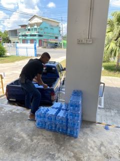 ไฟล์แนบ การประปาส่วนภูมิภาคสาขาชะอวด มอบน้ำดื่มบรรจุขวดตราสัญลักษณ์ กปภ.