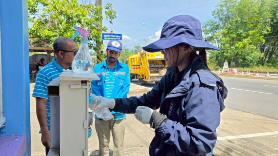 ไฟล์แนบ  มั่นใจคุณภาพน้ำที่สะอาด! กปภ.สาขาสุไหงโก-ลก ลงพื้นที่ตรวจคุณภาพน้ำ เพื่อความสะอาด ปลอดภัย "ดื่มได้" ชัวร์!