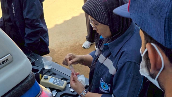 ไฟล์แนบ  มั่นใจคุณภาพน้ำที่สะอาด! กปภ.สาขาสุไหงโก-ลก ลงพื้นที่ตรวจคุณภาพน้ำ เพื่อความสะอาด ปลอดภัย "ดื่มได้" ชัวร์!