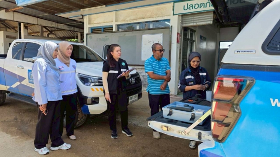 ไฟล์แนบ  มั่นใจคุณภาพน้ำที่สะอาด! กปภ.สาขาสุไหงโก-ลก ลงพื้นที่ตรวจคุณภาพน้ำ เพื่อความสะอาด ปลอดภัย "ดื่มได้" ชัวร์!