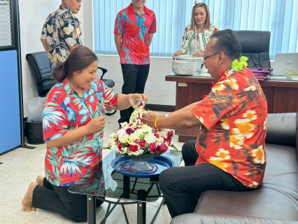 ไฟล์แนบ การประปาส่วนภูมิภาคสาขาชุมพร  ร่วมสืบสานประเพณีไทย จัดกิจกรรมวันสงกรานต์ ประจำปี 2569