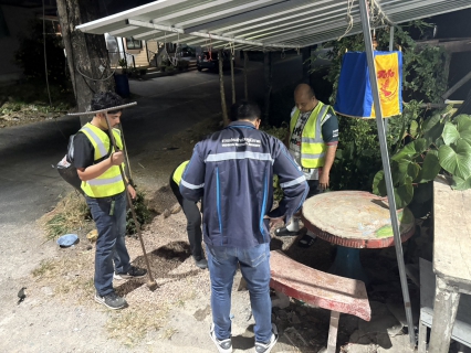 ไฟล์แนบ กปภ.สาขาระนอง ปฏิบัติการค้นหาจุดแตกรั่ว ด้วยการทำ Step Test ลดน้ำสูญเสีย ตามแผนประจำเดือน เมษายน 2569