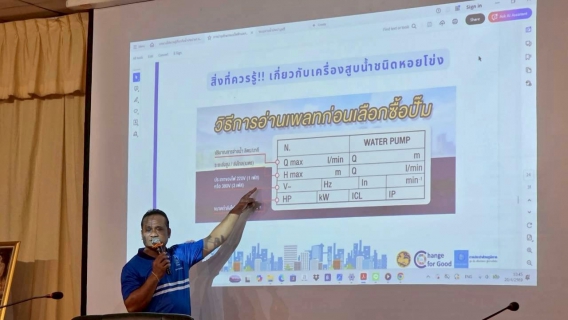 ไฟล์แนบ การประปาส่วนภูมิภาคสาขาแม่สอด ลงพื้นที่ถ่ายทอดองค์ความรู้ ยกระดับการผลิตน้ำประปาหมู่บ้านเพื่อพี่น้องชาวแม่กาษา