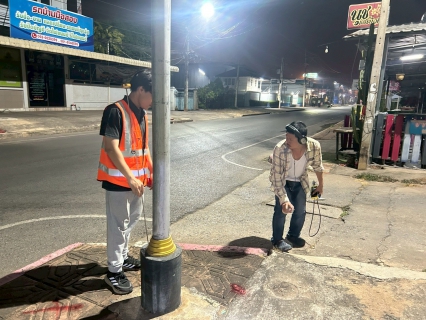 ไฟล์แนบ การประปาส่วนภูมิภาคสาขาพิจิตร ดำเนินกิจกรรมสำรวจหาน้ำสูญเสียเชิงรุก (ALC) ในพื้นที่ สี่แยกนครแพร่ (DMA-09)