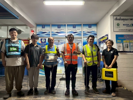 ไฟล์แนบ การประปาส่วนภูมิภาคสาขาพิจิตร ดำเนินกิจกรรมสำรวจหาน้ำสูญเสียเชิงรุก (ALC) ในพื้นที่ สี่แยกนครแพร่ (DMA-09)