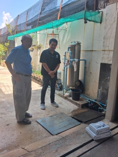 ไฟล์แนบ กปภ.สาขากระบี่ ลงพื้นที่ตรวจสอบคุณภาพน้ำประปา ณ หจก.กระบี่สินเกษตร ตำบลกระบี่ใหญ่ อำเภอเมืองกระบี่ จังหวัดกระบี่ ดำเนินโครงการจัดการน้ำสะอาด (Water Safety Plan : WSP) อย่างต่อเนื่อง ควบคุมคุณภาพน้ำประปาให้เป็นไปตามเกณฑ์มาตรฐาน 