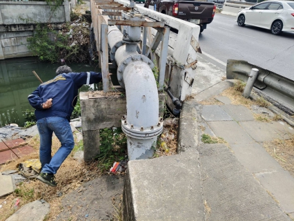 ไฟล์แนบ กปภ.สาขาอ้อมน้อย ลงพื้นที่ดำเนินการตรวจสอบท่อส่งน้ำ (LDN) บริเวณสถานีจ่ายน้ำพุทธมณฑล (SS2) เนื่องจากพบว่าปริมาณการจ่ายน้ำสูงขึ้นมากผิดปกติ 