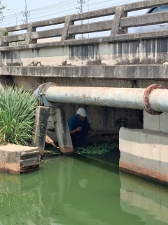 ไฟล์แนบ กปภ.สาขาอ้อมน้อย ลงพื้นที่ดำเนินการตรวจสอบท่อส่งน้ำ (LDN) บริเวณสถานีจ่ายน้ำพุทธมณฑล (SS2) เนื่องจากพบว่าปริมาณการจ่ายน้ำสูงขึ้นมากผิดปกติ 