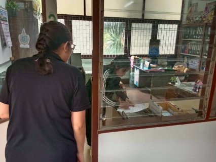 ไฟล์แนบ กปภ.สาขากาญจนบุรี ออกติดตามหนี้ค้างชำระค่าน้ำประปาของส่วนราชการ 