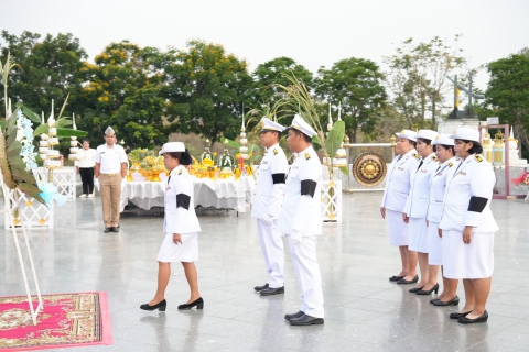 ไฟล์แนบ กปภ.สาขาพระนครศรีอยุธยา น้อมรำลึกในพระมหากรุณาธิคุณ ร่วมพิธีวางพวงมาลาถวายราชสักการะ เนื่องในวันคล้ายวันสวรรคต สมเด็จพระนเรศวรมหาราช