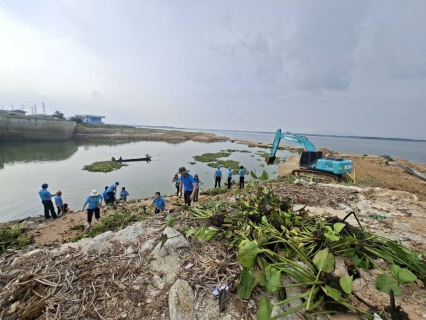 ไฟล์แนบ กปภ.รักษ์สิ่งแวดล้อม" ปรับภูมิทัศน์และกำจัดวัชพืช ณ สถานีสูบน้ำดิบหนองปลาไหล มุ่งเน้นการดูแลแหล่งน้ำอย่างยั่งยืน