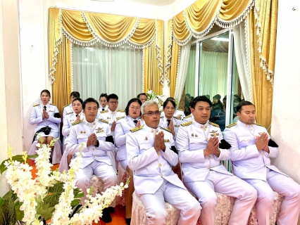 ไฟล์แนบ กปภ.สาขาพนัสนิคม ร่วมพิธีบำเพ็ญกุศลปัญญาสมวาร (๕๐ วัน) เพื่ออุทิศถวายเป็นพระราชกุศลแด่สมเด็จพระนางเจ้าสิริกิติ์ พระบรมราชินีนาถ พระบรมราชชนนีพันปีหลวง
