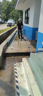 ไฟล์แนบ กปภ.สาขากาญจนบุรี ทำกิจกรรม 5ส. และทำความสะอาดพื้นที่ปฏิบัติงาน สถานีผลิต-จ่ายน้ำสำนักงาน กปภ.สาขากาญจนบุรี