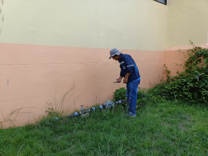 ไฟล์แนบ การประปาส่วนภูมิภาคสาขาคลองท่อมลงพื้นที่สุ่มอ่านมาตรออนไลน์