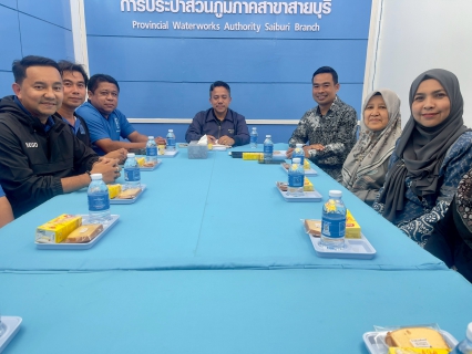 ไฟล์แนบ การประปาส่วนภูมิภาคสาขาสายบุรี เร่งรัดโครงการวางท่อส่งน้ำ เตรียมส่งมอบน้ำประปาดื่มได้สู่พี่น้องชาวปะนาเระ จ.ปัตตานี 