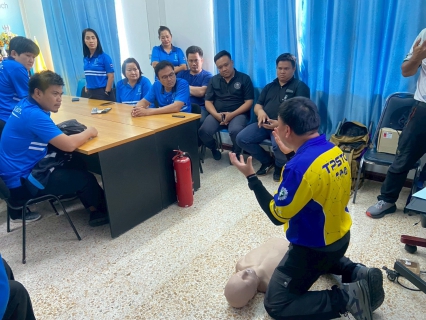 ไฟล์แนบ กปภ.ข.6 จัดฝึกอบรมหลักสูตร "การดับเพลิงขั้นต้นร้อยละ 40 และหลักสูตรการซักซ้อมการดับเพลิงและอพยพหนีไฟ สำหรับพนักงาน กปภ.สาขา" ณ กปภ.สาขาน้ำพอง