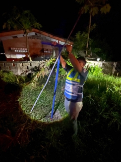 ไฟล์แนบ กปภ.สาขาตะกั่วป่า ดำเนินงานตามแผนบริหารจัดการน้ำสูญเสียเชิงรุก ทำ Step Test ลงพื้นที่เดินเท้าหาท่อแตกรั่ว พร้อมซ่อมปิดจุด เพื่อลดการเกิดน้ำสูญเสีย