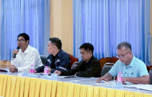 ไฟล์แนบ กปภ.สาขาวัฒนานคร ร่วมกับ อบต.หนองแวง จัดประชุมปรึกษาหารือ เพื่อเตรียมความพร้อมสำหรับ โครงการออกหน่วยรับคำร้องขอติดตั้งประปา ในพื้นที่ตำบลหนองแวง
