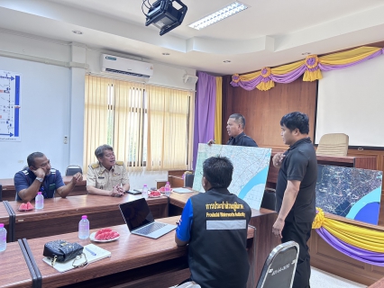 ไฟล์แนบ การประปาส่วนภูมิภาคสาขาประจวบคีรีขันธ์ ร่วมประชุมกับองค์การบริหารส่วนตำบลห้วยทรายเพื่อแจ้งความคืบหน้าการขยายเขตจำหน่ายน้ำและลงพื้นที่เพื่อประเมินเป็นไปได้ในการก่อสร้างระบบจำหน่ายน้ำในอนาคต 