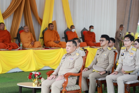 ไฟล์แนบ กปภ.สาขาสุราษฎร์ธานี(พ) ร่วมพิธีบวงสรวงและวางพวงมาลา เนื่องในวัน "อาภากร" ประจำปี 2569