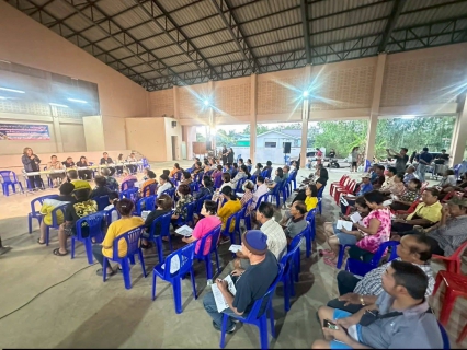 ไฟล์แนบ กปภ.สาขาพนัสนิคม ร่วมประชุมประชาคมการรับโอนกิจการประปา เพื่อจัดทำแผนพัฒนาท้องถิ่น ณ อาคารเอนกประสงค์ อบจ. ต.นาวังหิน อ.พนัสนิคม จ.ชลบุรี