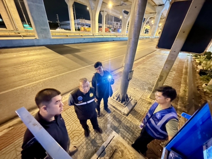 ไฟล์แนบ กปภ.สาขาสมุทรสาคร (พ) ลงพื้นที่ดำเนินการ Step Test ค้นหาท่อแตกท่อรั่ว บริเวณ DMA-31-ปากซอยอู่ปรีชา