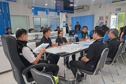 ไฟล์แนบ รองผู้ว่าการ (ปฏิบัติการ 2) ลงพื้นที่ตรวจเยี่ยมพร้อมมอบนโยบายฯ ณ กปภ.สาขาสมเด็จ จ.กาฬสินธุ์