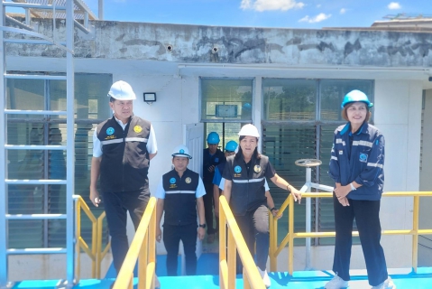 ไฟล์แนบ รองผู้ว่าการ (ปฏิบัติการ 2) ลงพื้นที่ตรวจเยี่ยมติดตามการดำเนินโครงการจัดการน้ำสะอาด (Water Safety Plan : WSP) ณ สถานีผลิตน้ำ กปภ.สาขาจัตุรัส จ.ชัยภูมิ (โรงกรองน้ำแม่ข่ายโนนจาน) 