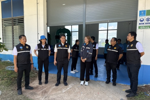 ไฟล์แนบ รองผู้ว่าการ (ปฏิบัติการ 2) ลงพื้นที่ตรวจเยี่ยมติดตามการดำเนินโครงการจัดการน้ำสะอาด (Water Safety Plan : WSP) ณ สถานีผลิตน้ำ กปภ.สาขาจัตุรัส จ.ชัยภูมิ (โรงกรองน้ำแม่ข่ายโนนจาน) 