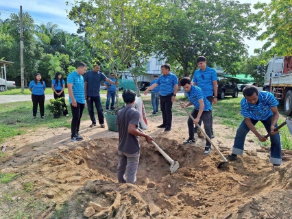 ไฟล์แนบ การประปาส่วนภูมิภาคสาขาขนอม จัดกิจกรรม "กปภ.ปลูกป่าเพื่อแผ่นดิน" เพื่อเทิดพระเกียรติและแสดงความจงรักภักดีแด่ พระบาทสมเด็จพระบรมชนกาธิเบศร มหาภูมิพลอดุลยเดชมหาราช บรมนาถบพิตร และสมเด็จพระนางเจ้าสิริกิติ์ พระบรมราชินีนาถ พระบรมราชชนนีพันปีหลวง 
