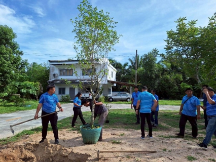 ไฟล์แนบ การประปาส่วนภูมิภาคสาขาขนอม จัดกิจกรรม "กปภ.ปลูกป่าเพื่อแผ่นดิน" เพื่อเทิดพระเกียรติและแสดงความจงรักภักดีแด่ พระบาทสมเด็จพระบรมชนกาธิเบศร มหาภูมิพลอดุลยเดชมหาราช บรมนาถบพิตร และสมเด็จพระนางเจ้าสิริกิติ์ พระบรมราชินีนาถ พระบรมราชชนนีพันปีหลวง 