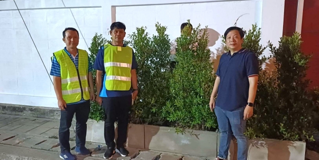 ไฟล์แนบ การประปาส่วนภูมิภาคสาขาฉะเชิงเทรา ดำเนินกิจกรรมลงพื้นตรวจสอบและค้นหาท่อแตกรั่ว (Step Test)