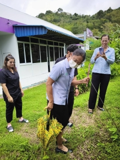 ไฟล์แนบ กปภ.สาขาหลังสวน ลงพื้นที่ตรวจสอบระบบท่อภายใน และให้ข้อแนะนำในการบริหารจัดการระบบน้ำประปา โรงพยาบาลพะโต๊ะ