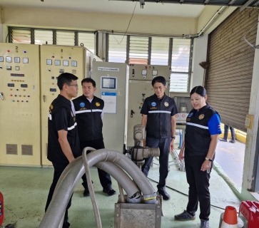 ไฟล์แนบ รองผู้ว่าการ (ปฏิบัติการ 2) ลงพื้นที่ตรวจเยี่ยม พร้อมมอบนโยบายการดำเนินงานในการผลิต  จ่ายน้ำประปา ณ กปภ.สาขาขอนแก่น (พ)