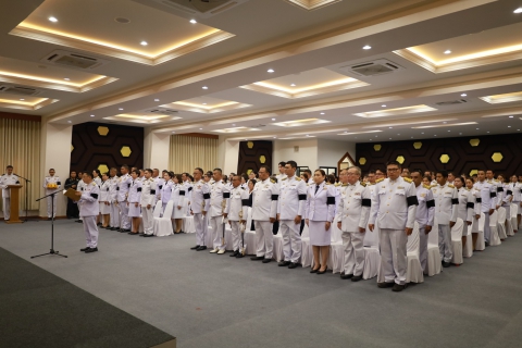 ไฟล์แนบ การประปาส่วนภูมิภาคสาขาประจวบคีรีขันธ์ ร่วมพิธีวันที่ระลึกพระบาทสมเด็จพระปกเกล้าเจ้าอยู่หัว น้อมรำลึกในพระมหากรุณาธิคุณที่ทรงมีต่อพสกนิกรชาวไทย