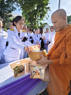 ไฟล์แนบ กปภ.สาขาเพชรบุรี เข้าร่วมพิธีเจริญพระพุทธมนต์และทำบุญตักบาตรถวายพระราชกุศล เนื่องในโอกาสวันเฉลิมพระชนมพรรษา 4 รอบ สมเด็จพระนางเจ้าฯ พระบรมราชินี