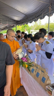 ไฟล์แนบ กปภ.สาขากาญจนบุรี เข้าร่วมพิธีเจริญพระพุทธมนต์และทำบุญตักบาตรถวายพระราชกุศล เนื่องในโอกาสวันเฉลิมพระชนมพรรษา 4 รอบ สมเด็จพระนางเจ้าฯ พระบรมราชินี